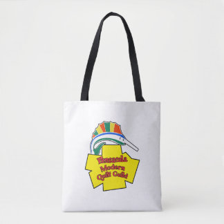 PMQG White Tote Bag