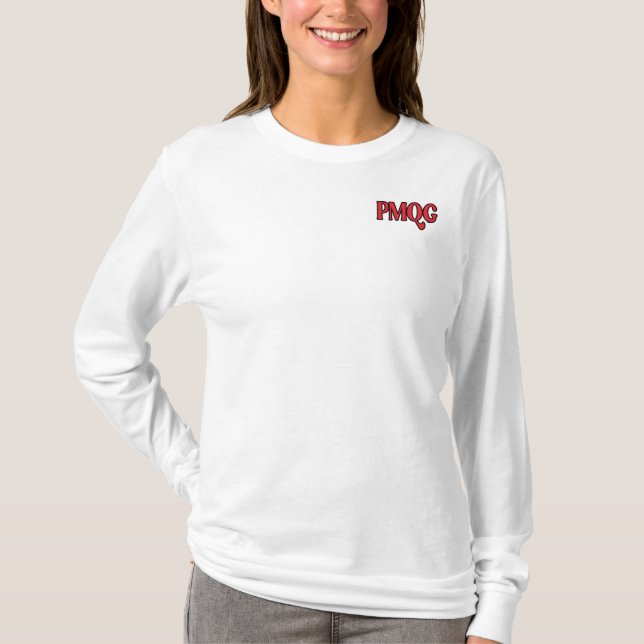 PMQG Women's Long Sleeve Shirt (Front)