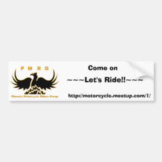 PMRG Bumber Sticker