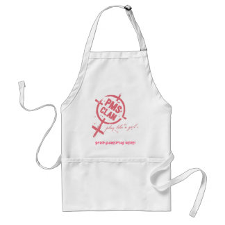 PMS Apron- Pink Logo Standard Apron
