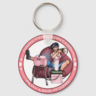 PMS Keychain- Pandora's Box Pink 2 Key Ring