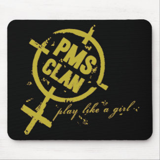 PMS Mousepad- Gold Logo Mouse Pad
