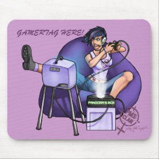 PMS Mousepad- Pandora's Box Purple Mouse Pad