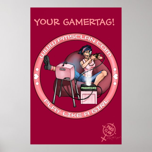 PMS Poster- Pandora's Box Pink Logo 2 Poster (Front)