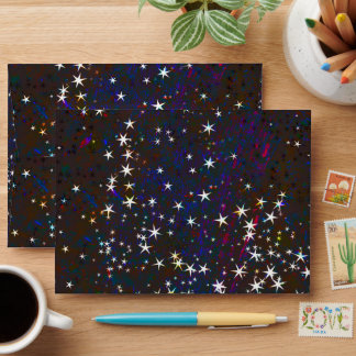 PN 63 Red, White, & Blue Stars Envelope