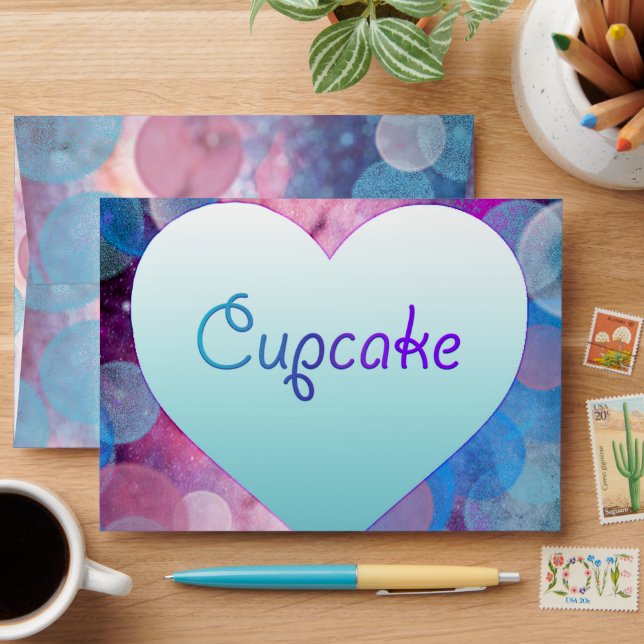 PN 65 Cupcake Envelope (Desk)