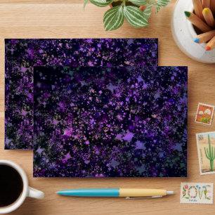 PN 73 Violet Nebula Dream Envelope