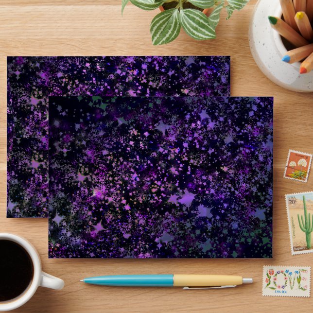 PN 73 Violet Nebula Dream Envelope (Desk)