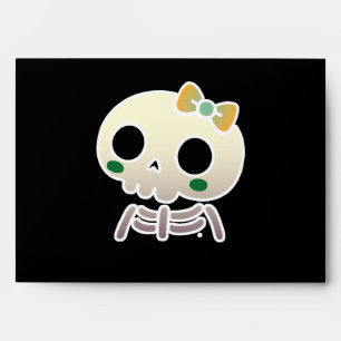 PN 85 Forest Skeleton Cute Envelope