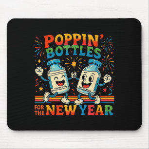 Pn’ Bottles For The New Year Funny Nurse Medical G Mouse Pad