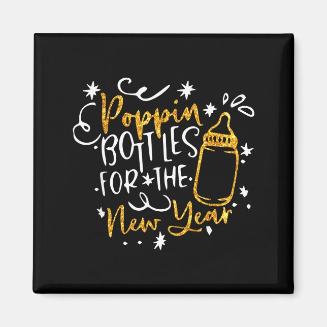 Pn Bottles For The New Year Happy New Years Eve Pa Magnet (Front)