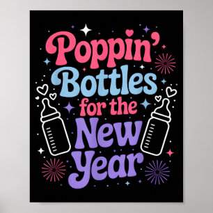 Pn Bottles For The New Year Mother Baby Nurse Nicu Poster