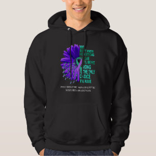 PNES Awareness We Don't Know How Strong Purple Tea Hoodie
