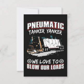 PNEUMATIC Truck Driver Card