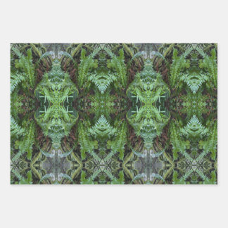 PNW ferns Wrapping Paper Sheet