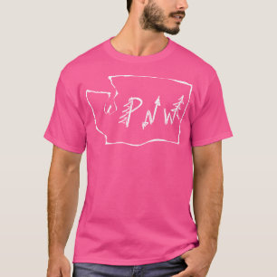 Pnw Pacific Northwest Hiking T-Shirt