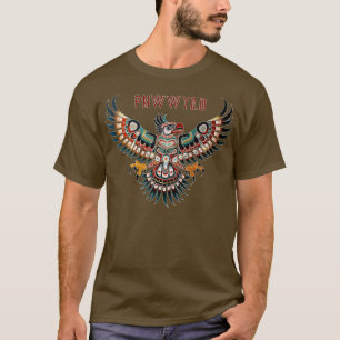 PNW WYLD Thunderbird pacific northwest tribal nati T-Shirt