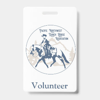 pnwrha volunteer ID badge