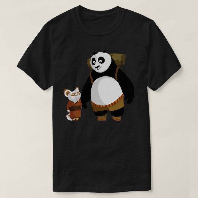 Po and Master Shifu Classic T-Shirt (Design Front)