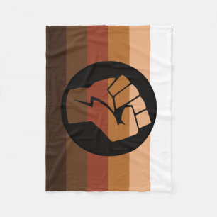 POC Pride Flag Fleece Blanket