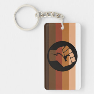 POC Pride Flag Key Ring
