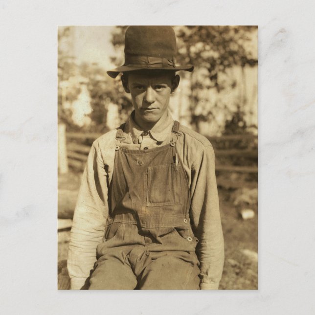 Pocahontas County Student, 1920s Postcard (Front)