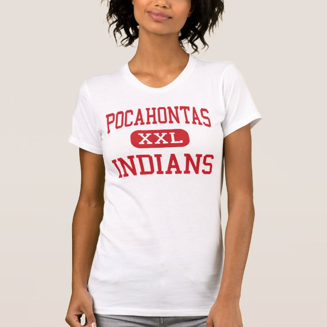 Pocahontas - Indians - Junior - Pocahontas T-Shirt (Front)
