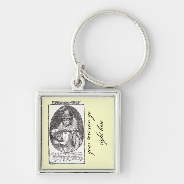 Pocahontas Keyring (Front)