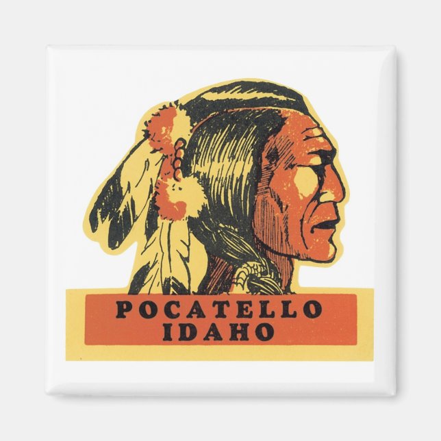 Pocatello, Idaho Magnet (Front)