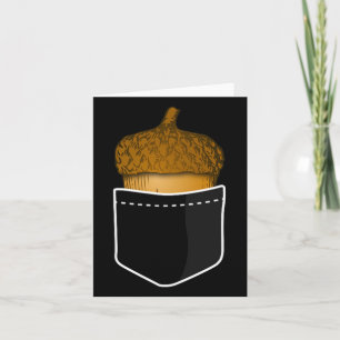 Pocket Acorn - Oak Nuts Fall Plants Nature Tee Card