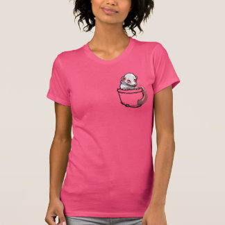 Pocket Albino White Rat T-Shirt