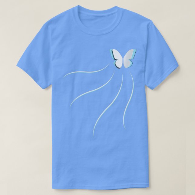 Pocket Butterfly  T-Shirt (Design Front)