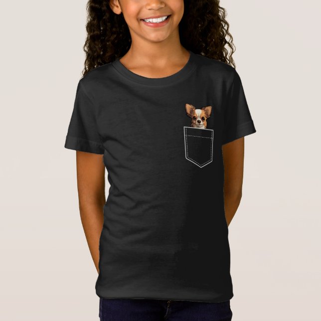 Pocket Chihuahua T-Shirt (Front)