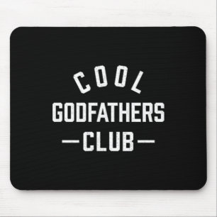 Pocket Cool Godfathers Club Best Dad Ever Retro Fa Mouse Pad