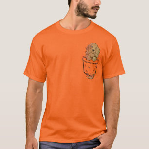 Pocket Cute English Spaniel Puppy Dog T-Shirt