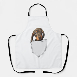 Pocket Dog Dachshund Apron