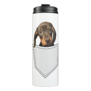 Pocket Dog Dachshund Thermal Tumbler