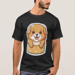 Pocket Dog Golden Retriever Dog in your Pocket T-Shirt