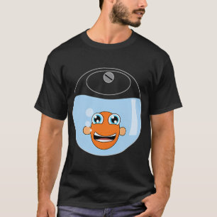Pocket fish black small T-Shirt