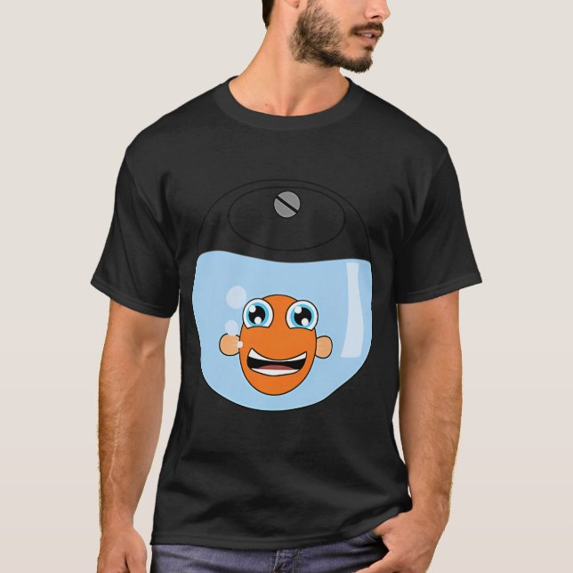 Pocket fish colour small T-Shirt (Front)