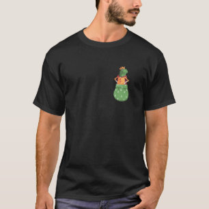 Pocket Froggy Toad Nature Cute Frog Lover Amphibia T-Shirt