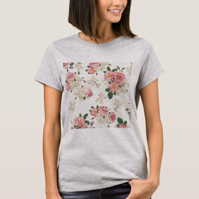 Pocket full of roses T-Shirt (Front)