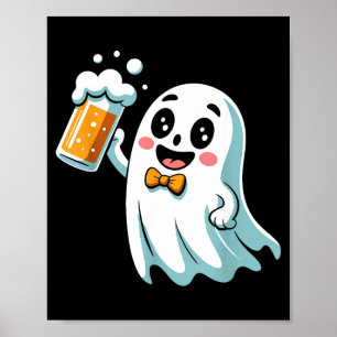 Pocket ghost with beer boos and brews poster