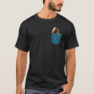 Pocket Goat Funny Baby Peeking Jeans T-Shirt