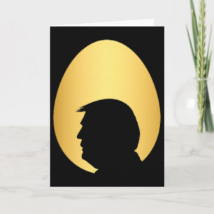 Pocket Golden Egg Hunt Trump 45 47 Silhouette Happ Card