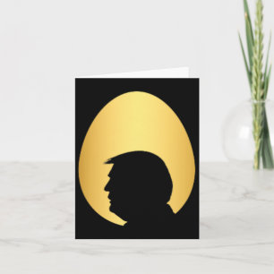 Pocket Golden Egg Hunt Trump 45 47 Silhouette Happ Card