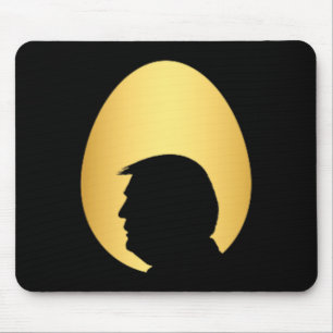 Pocket Golden Egg Hunt Trump 45 47 Silhouette Happ Mouse Pad