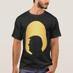 Pocket Golden Egg Hunt Trump 45 47 Silhouette Happ T-Shirt