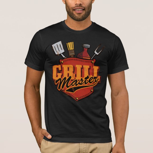 Pocket Grill Master T-Shirt (Front)