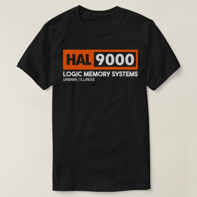 Pocket Hal 9000 2001 a space odyssey T-Shirt (Design Front)